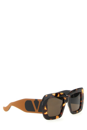 Valentino Garavani ' VLogo' sunglasses Brown
