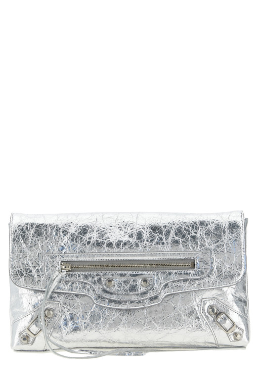 'Le City' clutch Silver