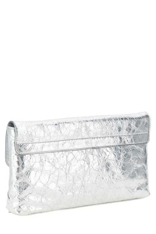 'Le City' clutch Silver