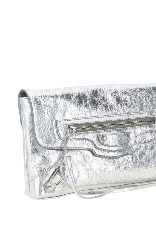 'Le City' clutch Silver