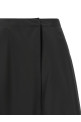 Padded taffeta skirt Black