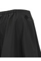 Padded taffeta skirt Black