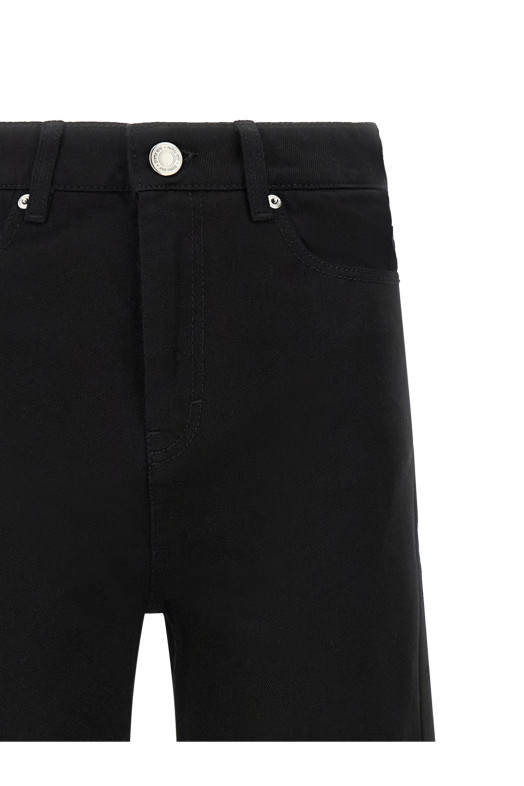 Flared leg jeans Black