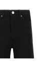 Flared leg jeans Black
