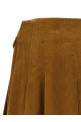 Corduroy skirt Brown