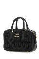 Black nappa leather mini handbag Black MIU MIU (5BP077N88)