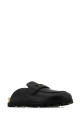 Black leather slippers Black MIU MIU (5D058EFDX103LJ9)