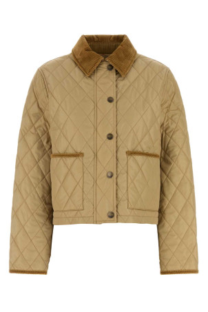 Beige nylon jacket BURBERRY (8107466)