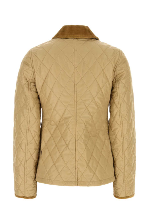 Бежевая нейлоновая куртка BURBERRY (8107511)