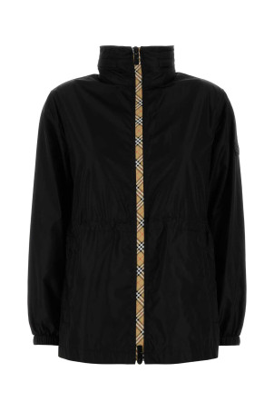 Black nylon parka Black BURBERRY (8110309)