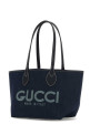 Джинсовая двусторонняя сумка для покупок Totissima от GUCCI (820496FAD3J)