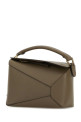 Mud leather small Puzzle Edge handbag Gray LOEWE (A510P60XAW)