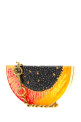 Printed metal ChloÃ© Tropicus Papaya clutch CHLOE (CH26US756R78)
