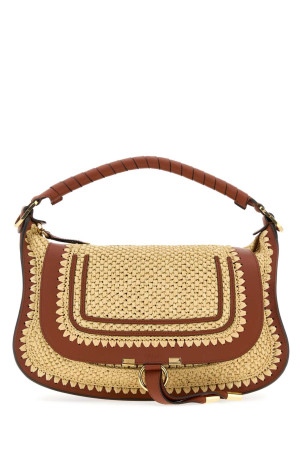Raffia small Marcie shoulder bag CHLOE (CH26US882R60)
