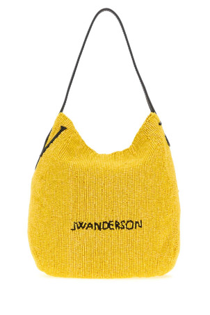 Embellished fabric small Bulb bucket bag Multicolor JW ANDERSON (HB0781FA0530)