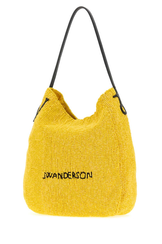Embellished fabric small Bulb bucket bag Multicolor JW ANDERSON (HB0781FA0530)