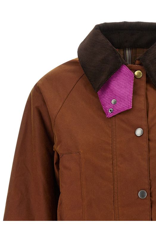 Куртка Paul Smith Loves Barbour «Beaufort», коричневая LWX1599LWXBR71