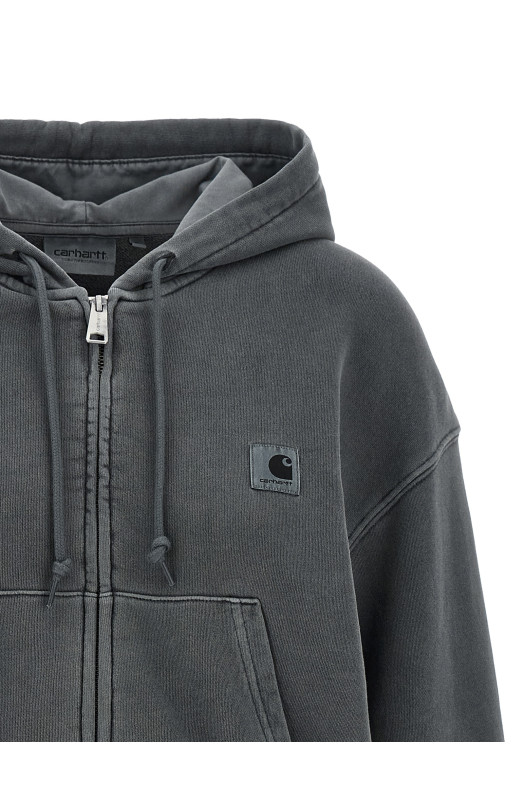 'Nelson' hoodie Gray