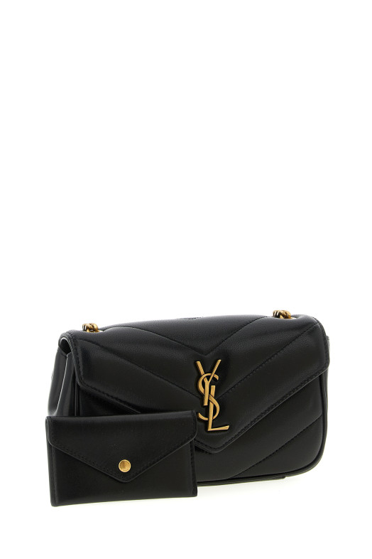'Loulou' mini crossbody bag Black