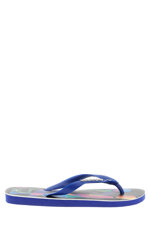Шлепанцы Havaianas x KidSuper «Top Runner», разноцветные 415069402711