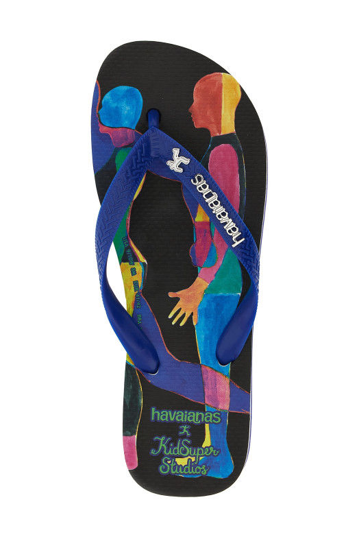 Шлепанцы Havaianas x KidSuper «Top Runner», разноцветные 415069402711
