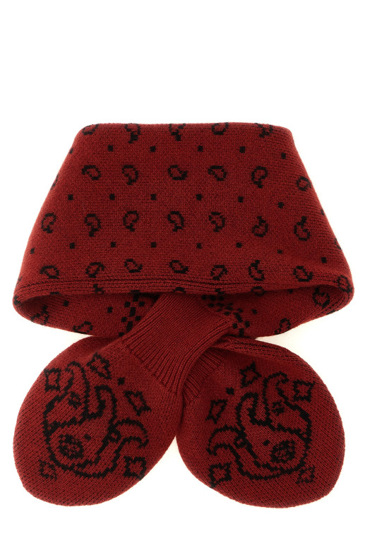 'Bandana Bowtie' scarf Red