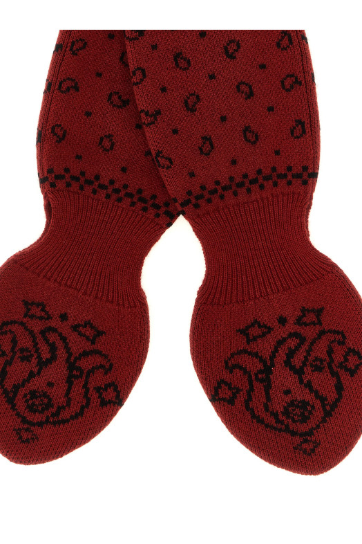'Bandana Bowtie' scarf Red