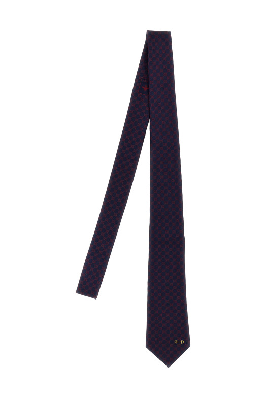 'Mono Morset' tie Blue