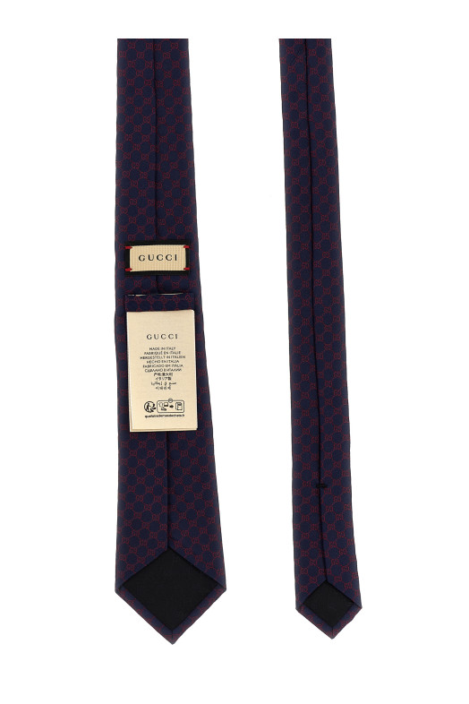 'Mono Morset' tie Blue