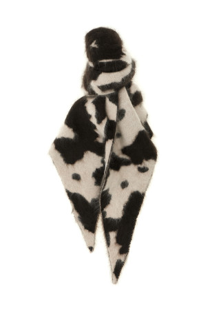 'Grizzly Cowhide' scarf Multicolor