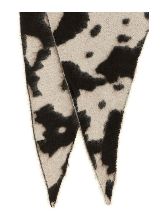 'Grizzly Cowhide' scarf Multicolor