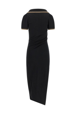 'Long Monday Pulling' dress Black