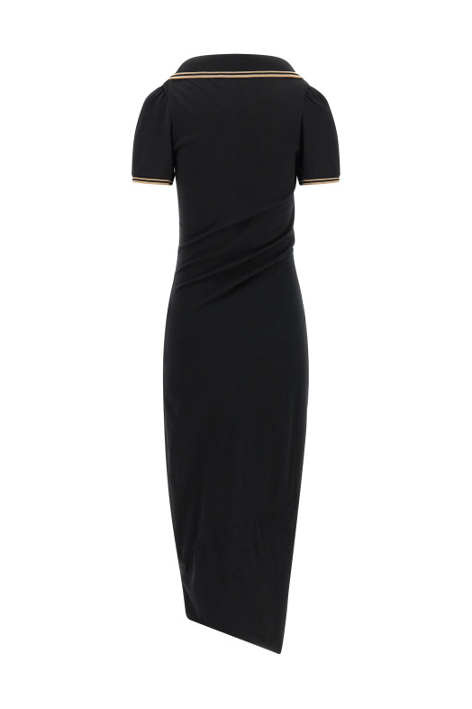 'Long Monday Pulling' dress Black