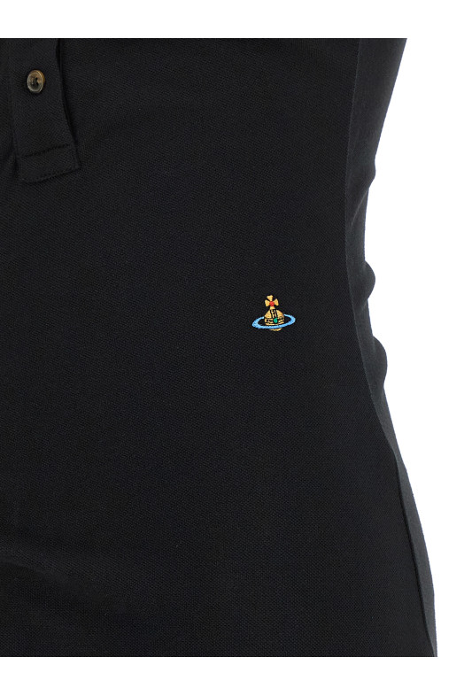 'Long Monday Pulling' dress Black