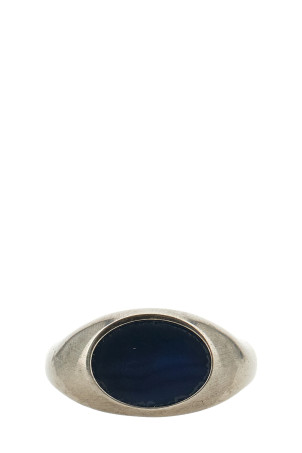 'Stone Signet' ring Blue