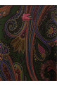 Reversible paisley dégradé cape Multicolor