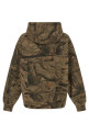 'Feather Tree' hoodie Green