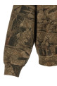 'Feather Tree' hoodie Green