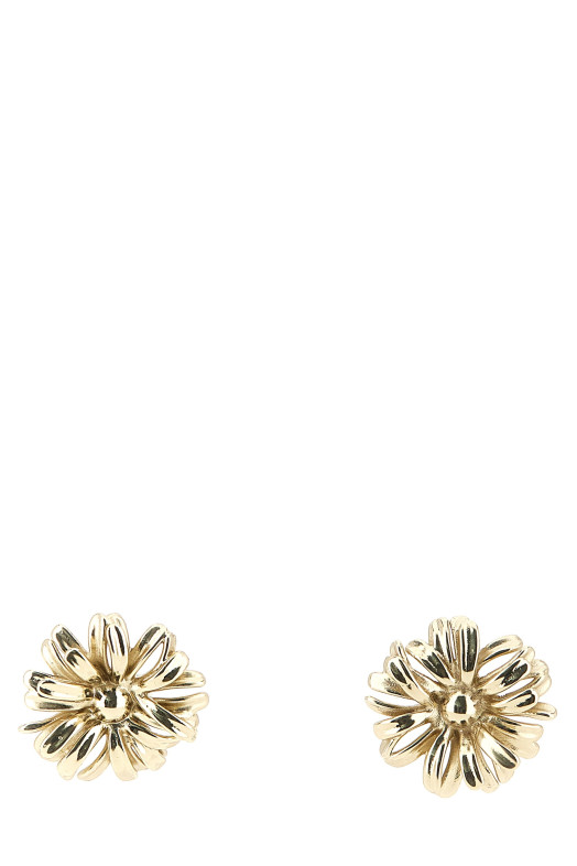 Flower earrings Gold