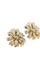 Flower earrings Gold