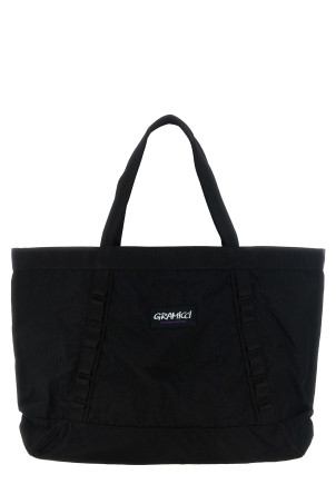 'Climbing' shopping bag Black