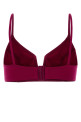 Fuchsia stretch nylon Ã‰lancÃ©e bikini top ERES (032630)