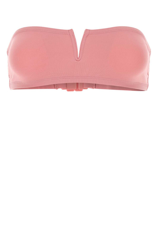 Pink stretch nylon Arcade bikini top ERES (032631)