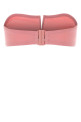 Pink stretch nylon Arcade bikini top ERES (032631)