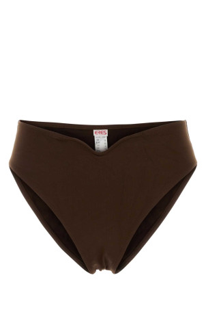 Brown stretch nylon Prestance bikini bottom ERES (042634)
