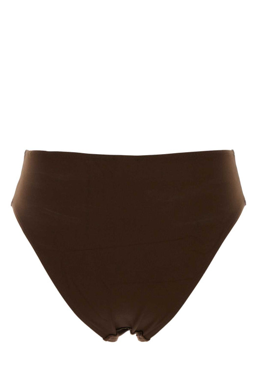 Brown stretch nylon Prestance bikini bottom ERES (042634)