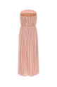 Pink stretch viscose long dress Pink MAGDA BUTRYM (189726)