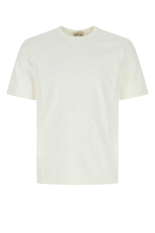 White cotton t-shirt Black TEN C (22CTCUH02194A06460)