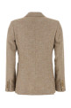 Cappuccino linen blend Targa blazer MAX MARA (2511041181600)
