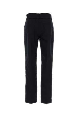 Midnight blue wool Persy pant Blue DRIES VAN NOTEN (2620109284193)
